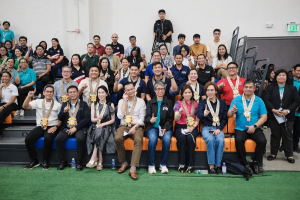 A home for future champions DBM Secretary Pangandaman announces the rise of student athletes’ dormitory at the National Academy of Sports; reaffirms whole-of-govt, whole-of-society support for athletes