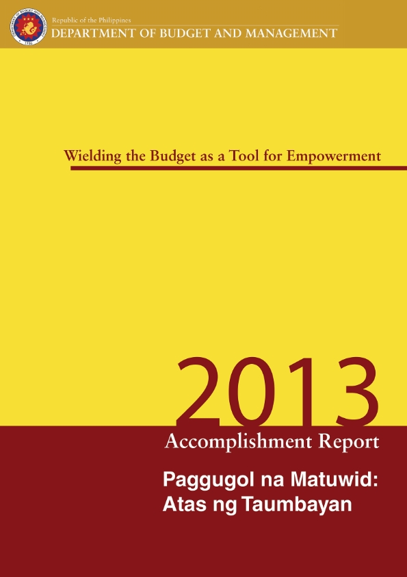 2013 DBM Annual Reports