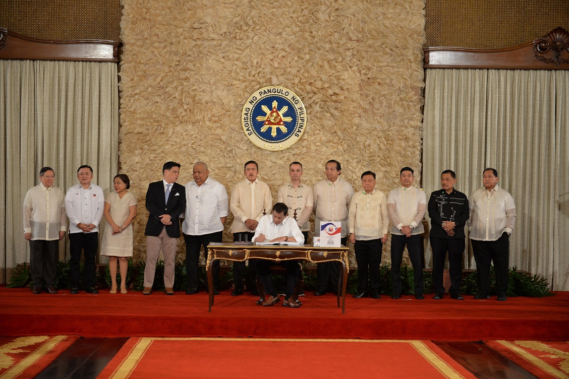 President Duterte signs P4.1 trillion 2020 national budget
