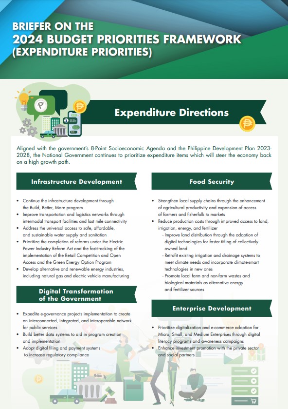 2024 Budget Priorities Framework (Expenditure Priorities)