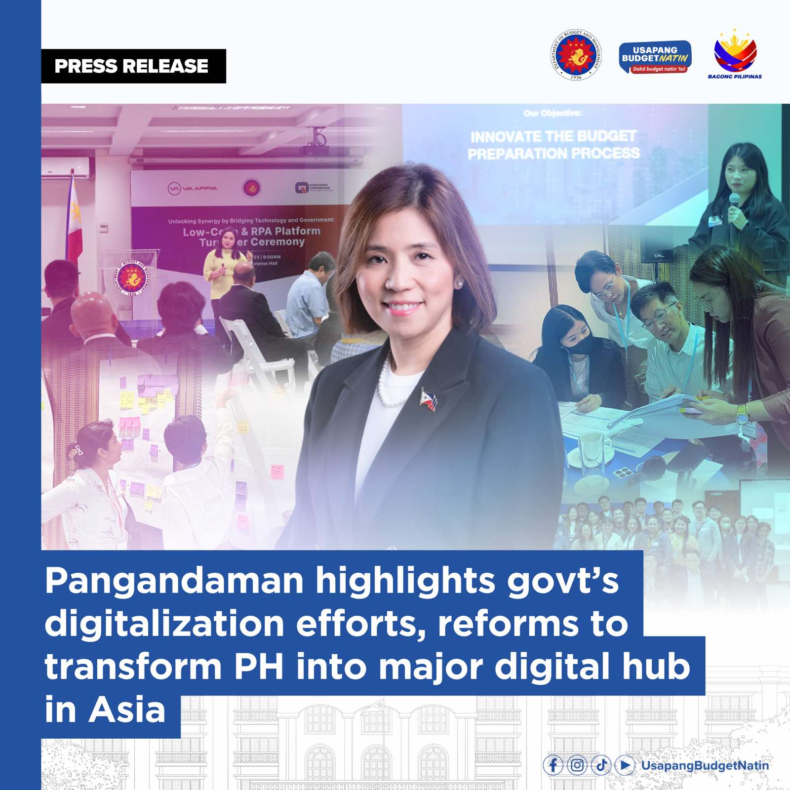Pangandaman highlights govt’s digitalization efforts