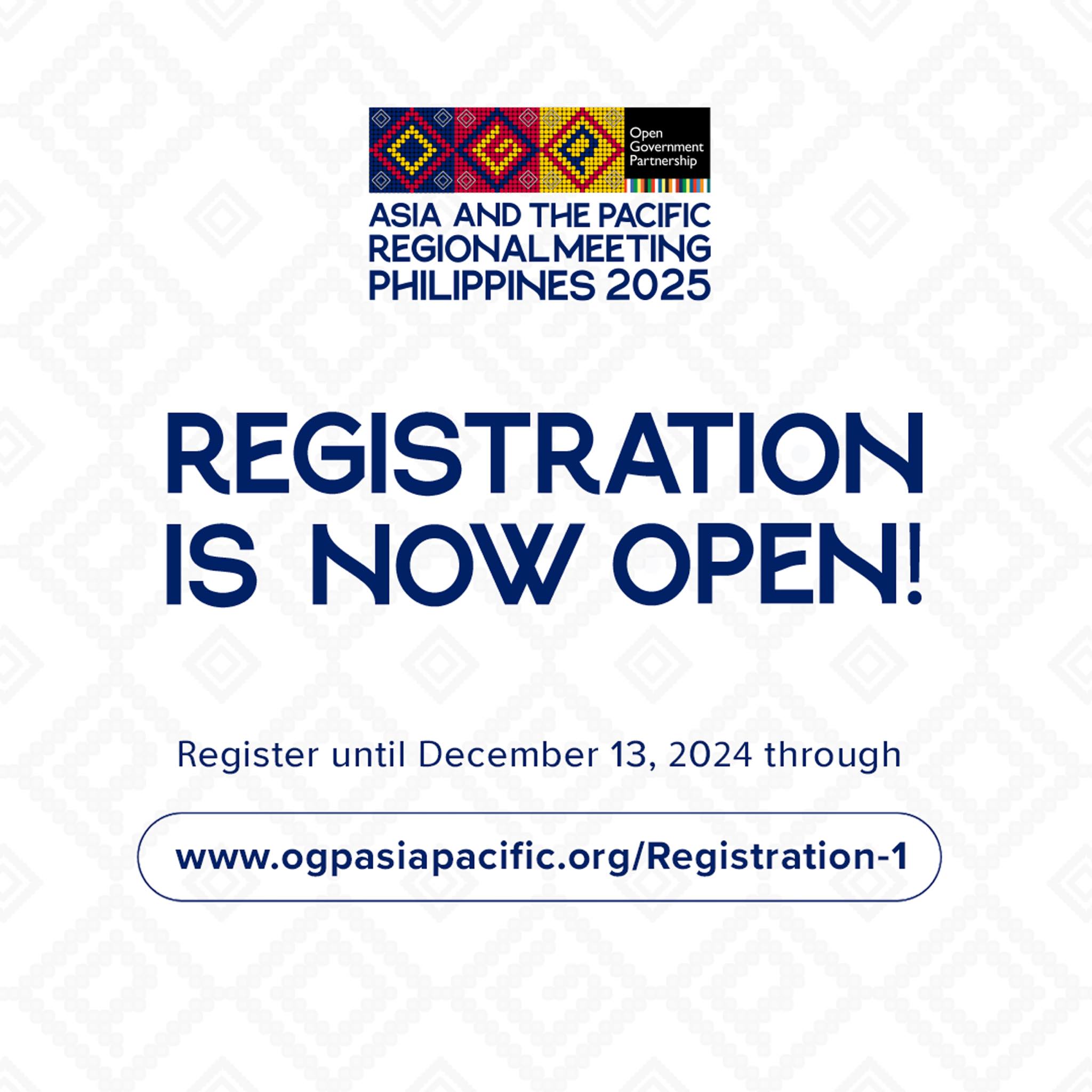 Calling all open gov't advocates, champions!