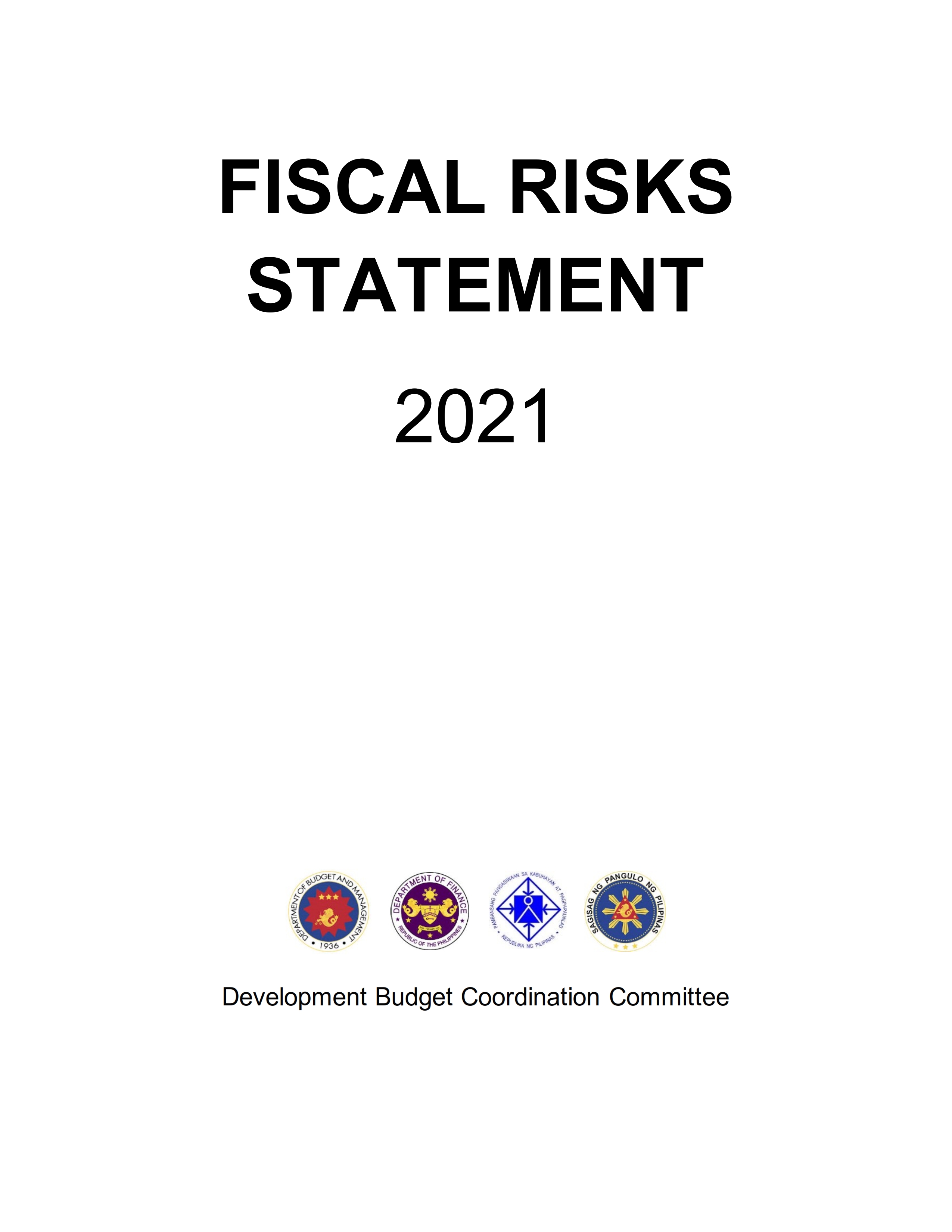 FISCAL RISKS STATEMENT 2021